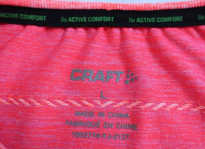 Craft moteriški sportiniai marškinėliai L dydis