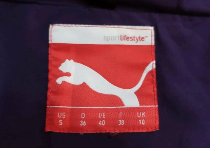 Puma moteriškas pūkinis paltas 36/38 dydis