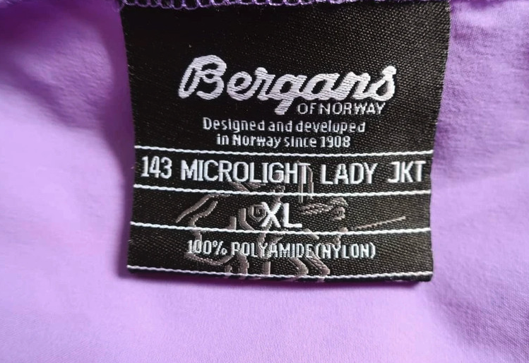 Bergans moteriška lengva striukė/vėjinukė XL dydis