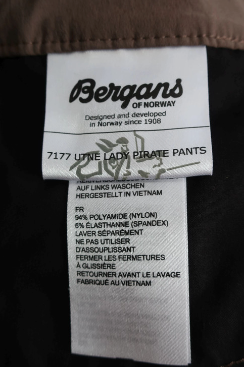 Bergans moteriški ilgesni šortai S dydis