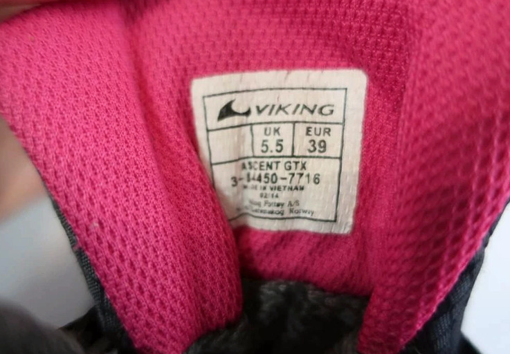 Viking laisvalaikio, žygio batai 38,5/39 dydis