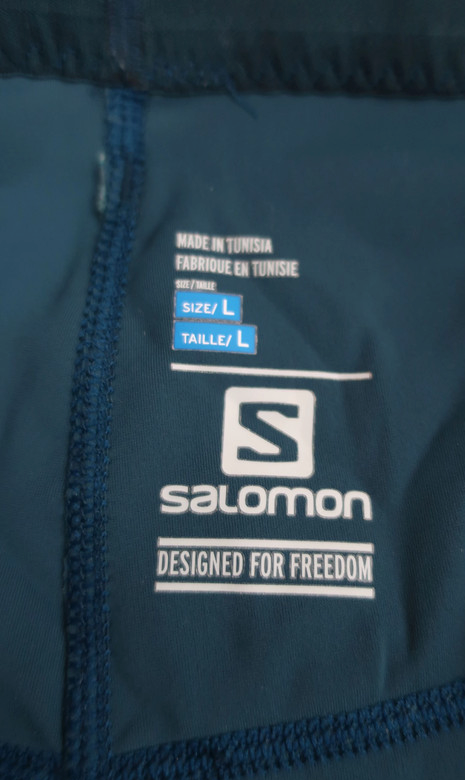 Salomon moteriškos kompresinės sportinės tamprės L dydis
