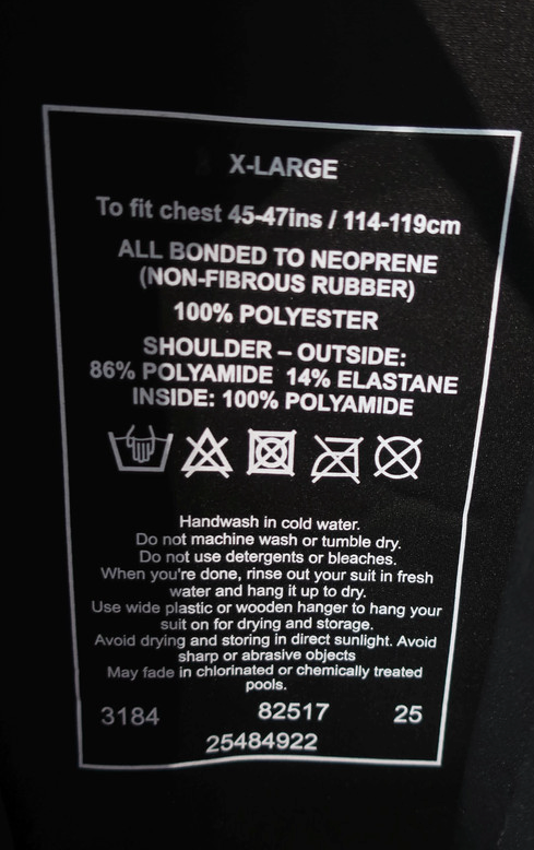 Crane vyriškas naujas hidrokostiumas XL dydis