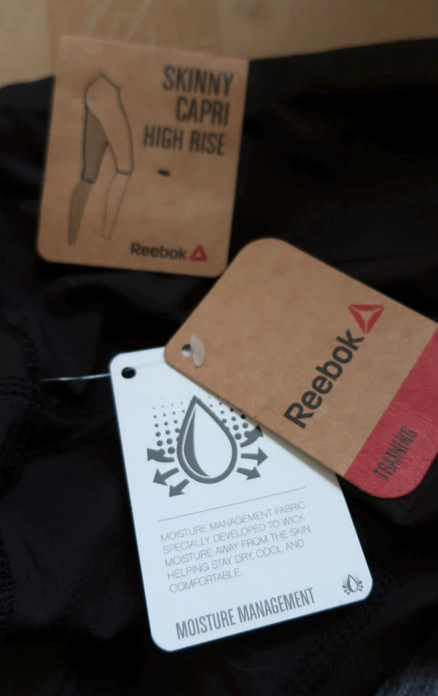 Reebok naujos moteriškos sportinės tamprės S dydis