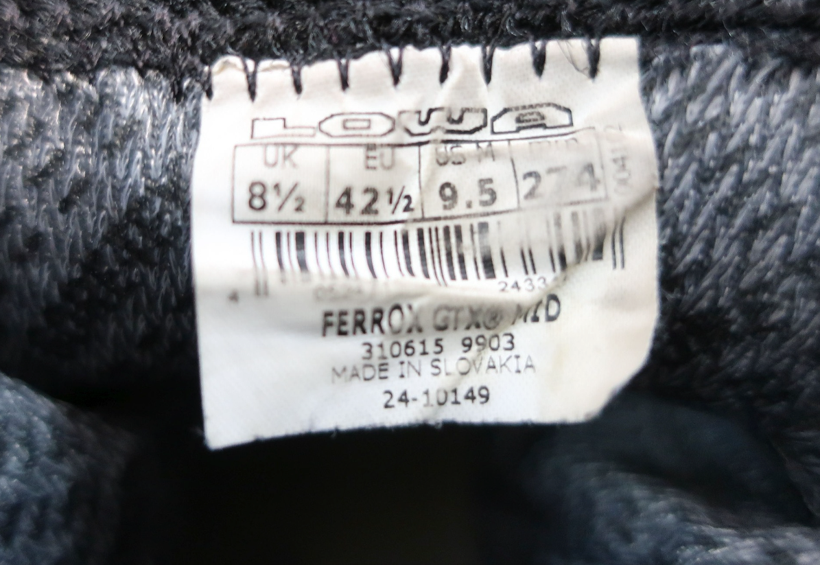 LOWA laisvalaikio, žygio batai su Gore-Tex 42/42,5 dydis