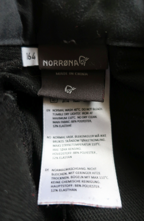 NORRONA laisvalaikio, trekingo kelnės 158 ūgiui