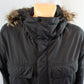 EVEREST moteriškas pūkinis puspaltis/parka 36/38 dydis